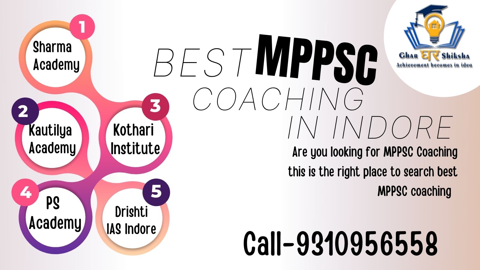 Best 10 MPPSC Coaching Institute In Indore