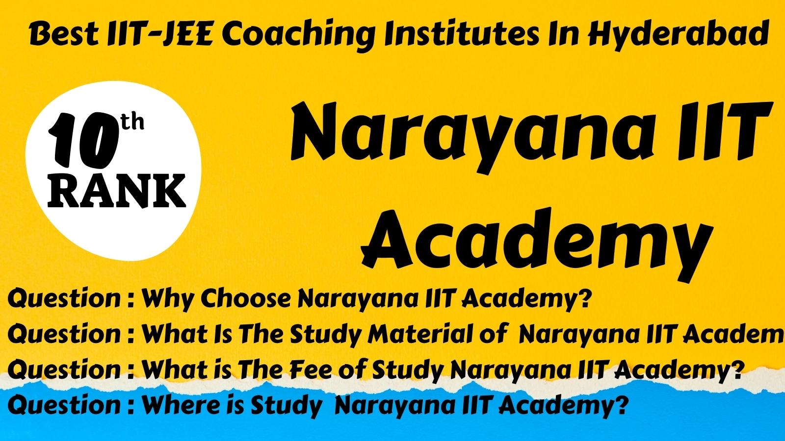 Best IIT JEE Coaching Institutes In Hyderabad