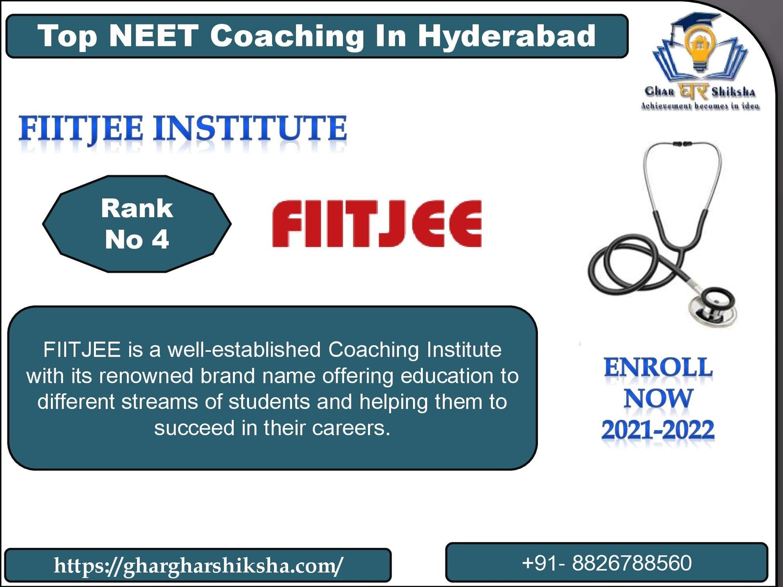 FIITJEE Coaching Institute In Hyderabad