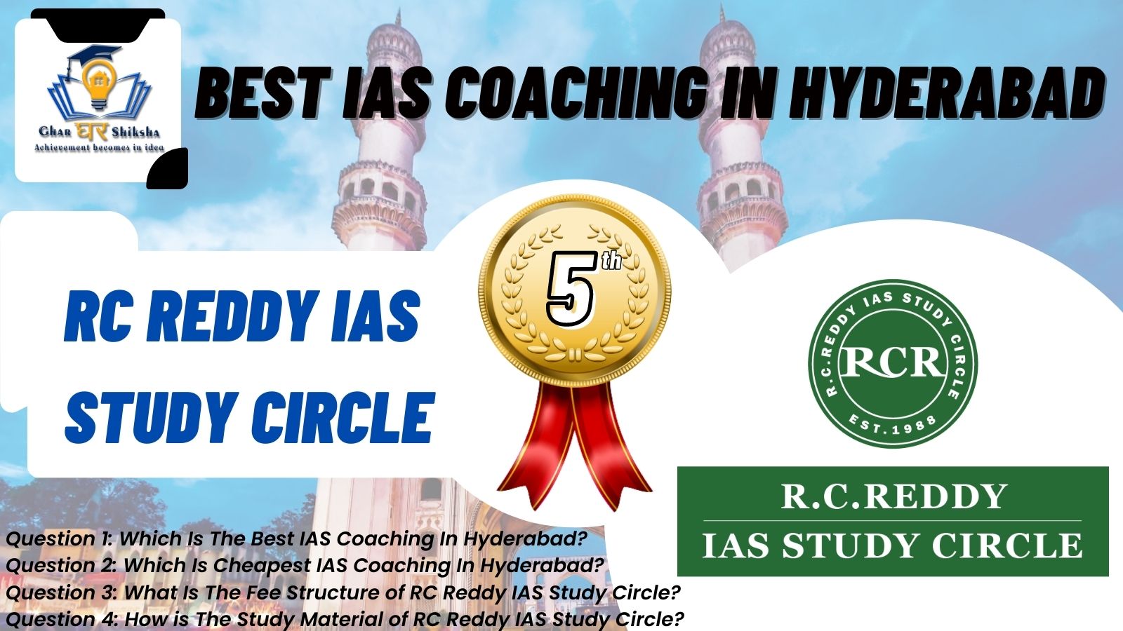 Top IAS Coaching Institute of Hyderabad