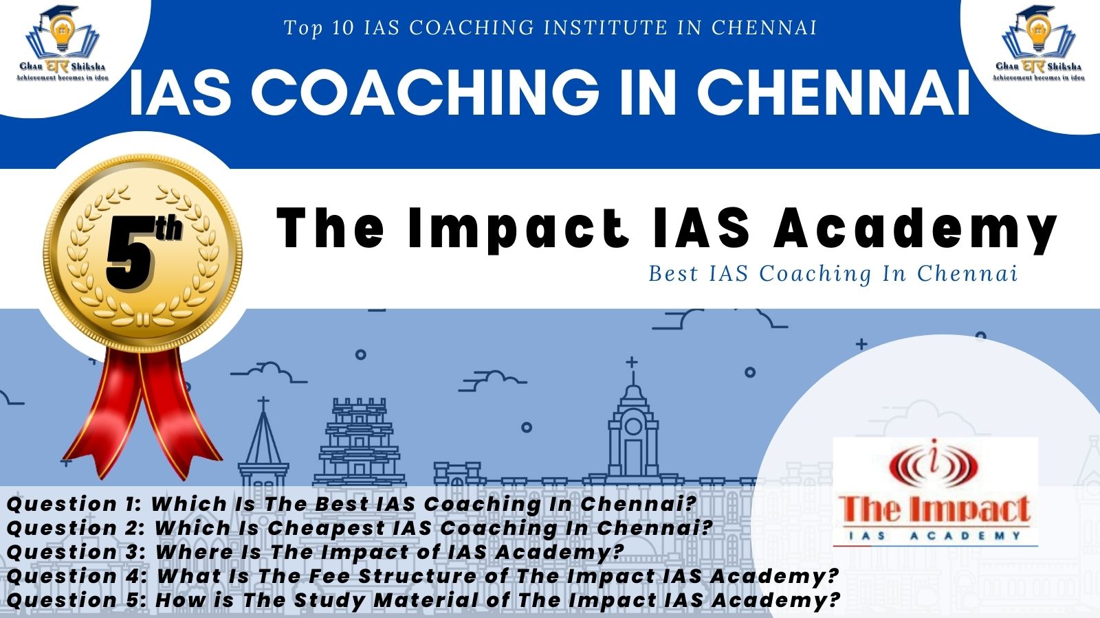 The Impact IAS Academy Best IAS Coaching In Chennai