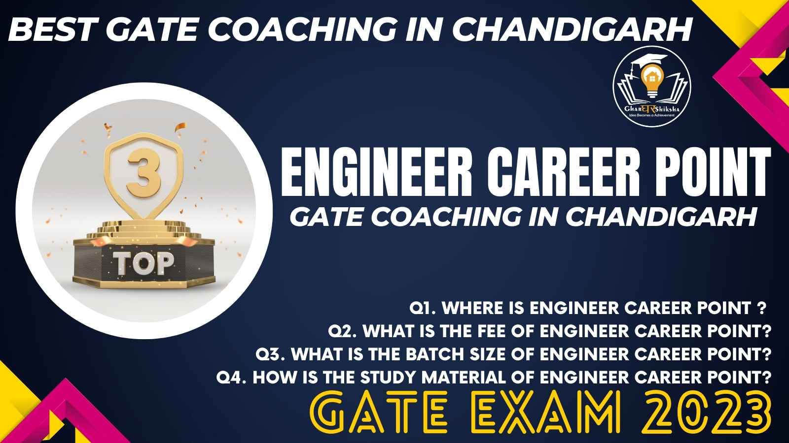 arh, Best GATE Coaching of Chandigarh,